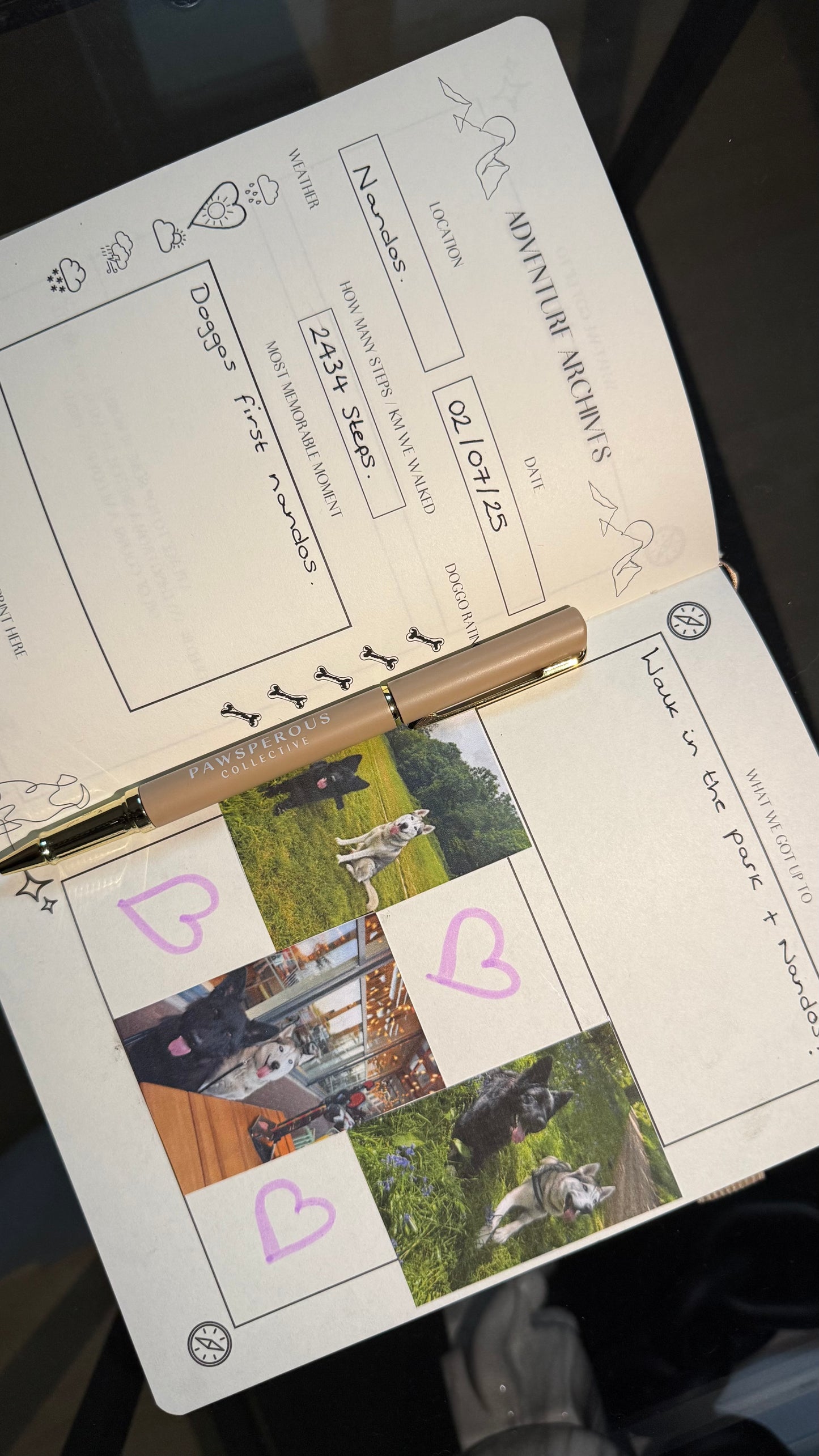 The Eco-Friendly Dog Adventure and Personal-Growth Journal