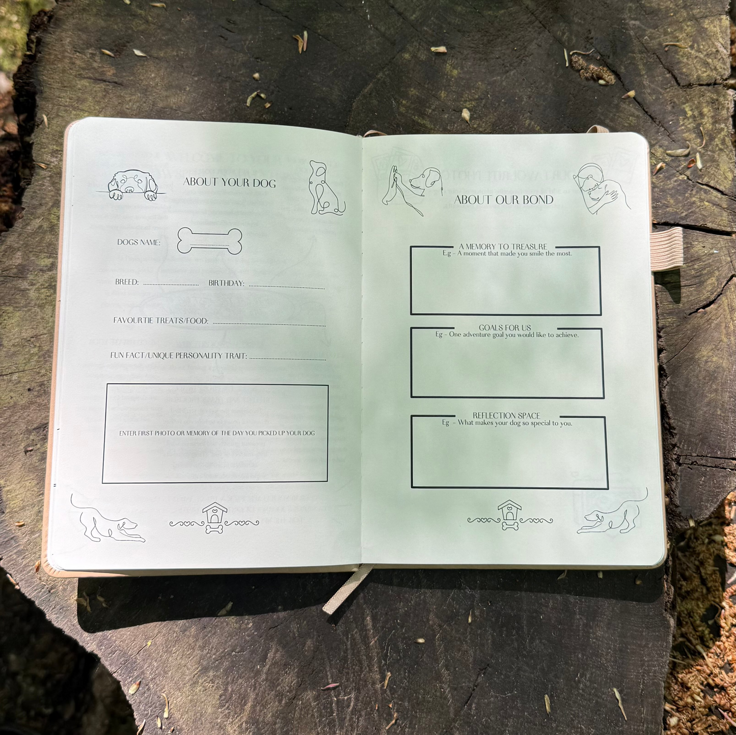 The Eco-Friendly Dog Adventure and Personal-Growth Journal