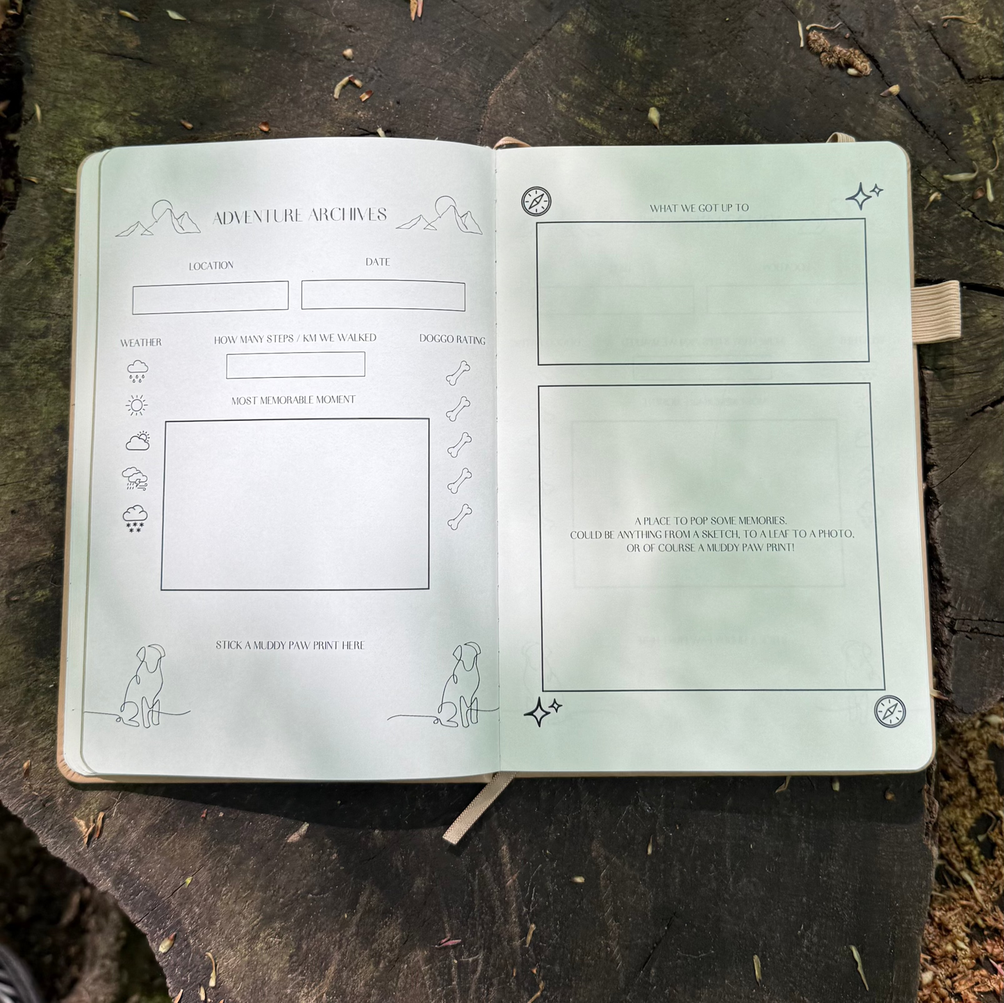 The Eco-Friendly Dog Adventure and Personal-Growth Journal